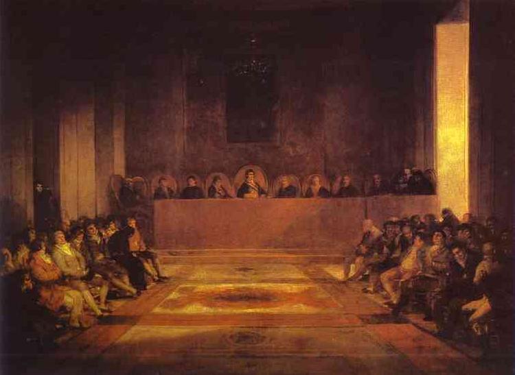 Francisco Jose de Goya Junta of the Philippines oil painting image